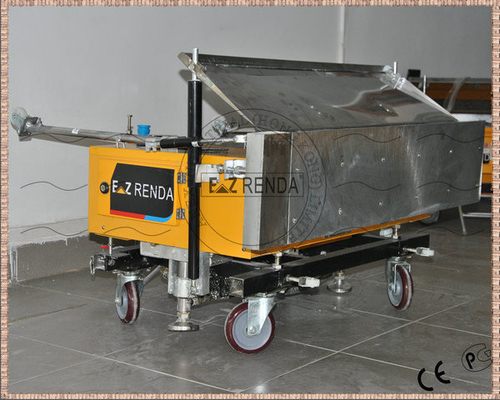 Power Cement Ez Renda Rendering Machine Brick Wall Rendering Height 4.2M