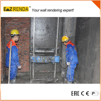 0.75kw Brick Wall Gypsum Plaster Machine Single / Three Phase