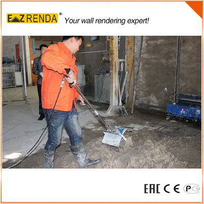 350W 9.8kg Portable Handy Mixer Robot , Easily Mix Concrete Cement