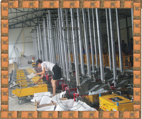 Auto Ceiling Plaster Rendering Machine 2.25Kw 4mm - 30mm Thick