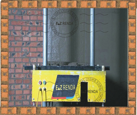 China Manufacture Full Automatic Rendering Machine for Building Wall Coating and Smoothing with Rendering Height 0.3m-5m