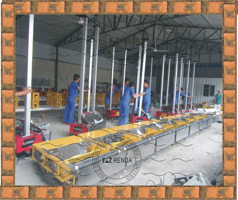 Ez Renda Concrete Plastering Machine Auto For Internal Gypsum Wall
