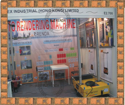 Ez Renda Concrete Plastering Machine Auto For Internal Gypsum Wall