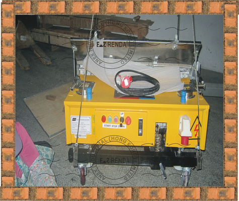 Electrical Concrete Plaster Machine Automatic For Cement Block Wall