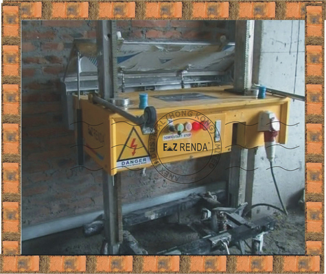 Automatic Mortar Spray Machine For House Wall Plaster 1200mm x 500mm x 500mm