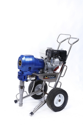 68Kgs Portable Gasoline Spray Plastering Machine For Wall Ceiling / Factory House Project Engineering