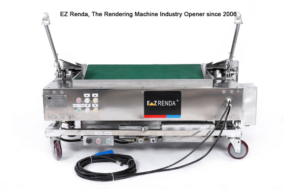 Snel en Vlak Enige Fase 220V Automatisch het Teruggeven Machine/Muur het Pleisteren Materiaal
