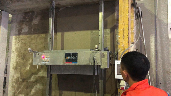 Grote Mortiertank Één Keer Ladingsmuur het Pleisteren Machine 1350*700*500mm