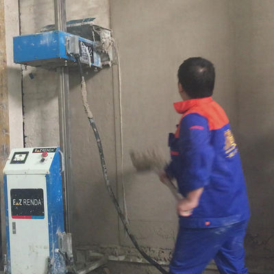 De bouw Makend Murenmachine Automatisch het Pleisteren Materiaal het Gemakkelijke Bewegen zich en installeert